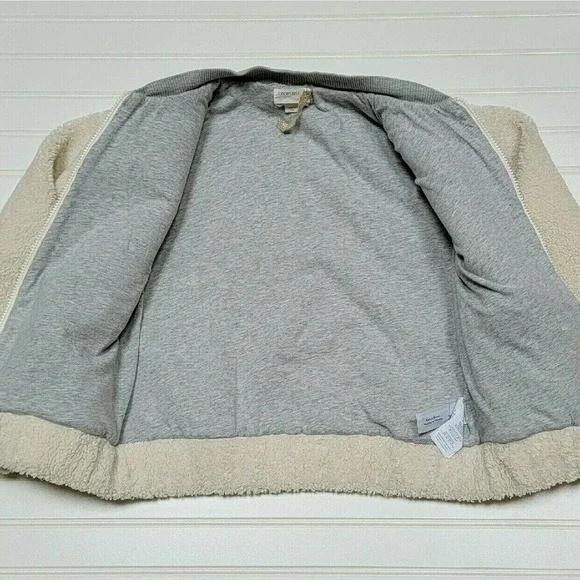 Crewcuts Sherpa Fleece Zip-Up Bomber Jacket